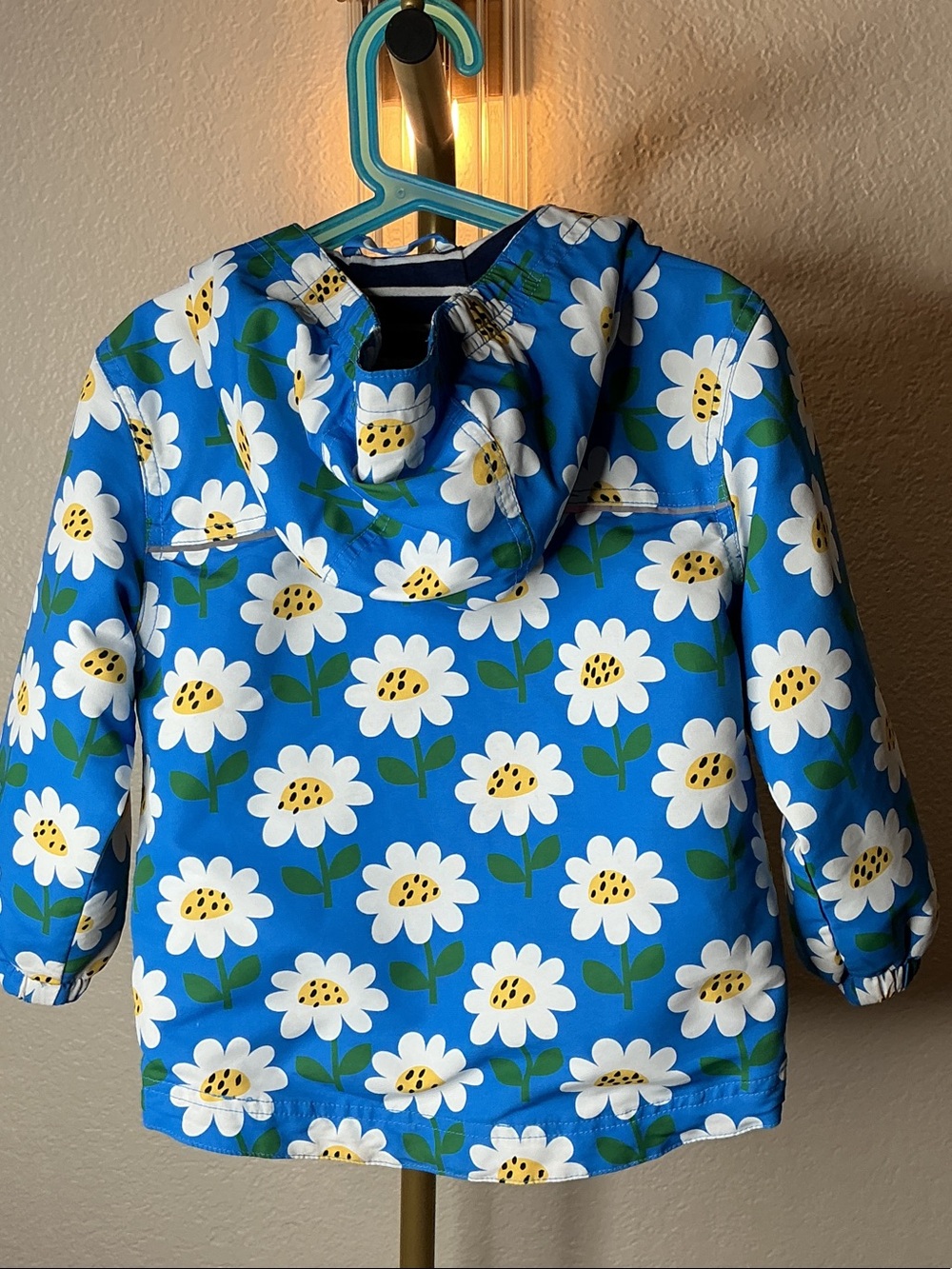 Hanna Andersson Blue Daisy Raincoat - Picture 12 of 16